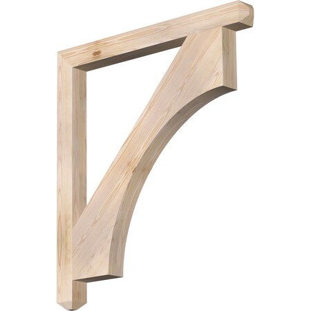 Ekena Millwork Westlake Craftsman Smooth Bracket, Douglas Fir, 3 1/2"W x 40"D x 44"H BKT04X40X44WTL04SDF